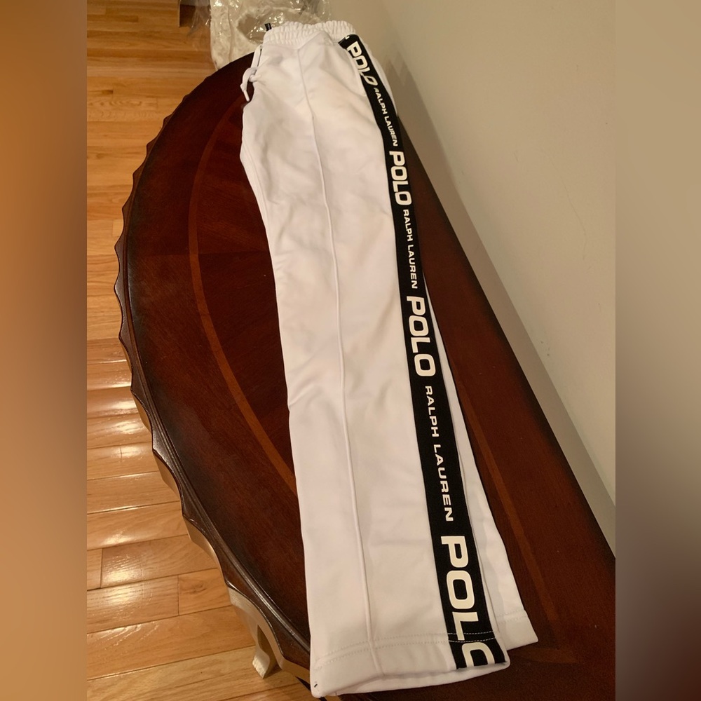 Polo Ralph Lauren track pants with Polo written down sides. Excellent condition